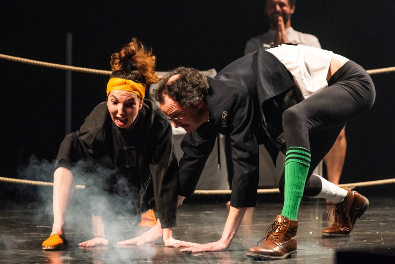 Catch-Impro Warm-up Suisse-Québec :: Salle Recto Verso à Grône